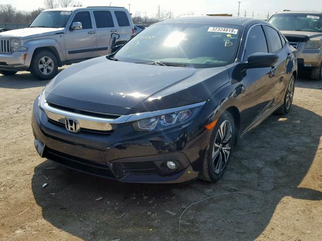 19XFC1F78HE003100 - 2017 HONDA CIVIC EXL შავი ფოტო 2