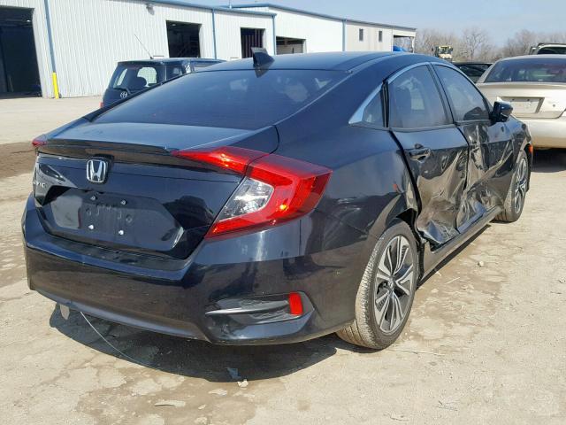 19XFC1F78HE003100 - 2017 HONDA CIVIC EXL შავი ფოტო 4