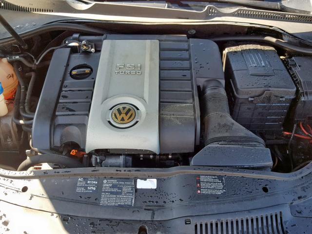 WVWFA71F68V029875 - 2008 VOLKSWAGEN EOS LUX Czarny zdjęcie 7