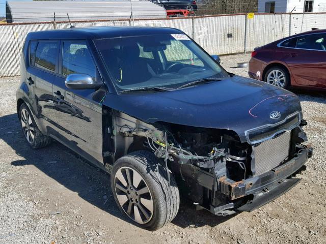 KNDJX3A53E7100071 - 2014 KIA SOUL ! BLACK photo 1