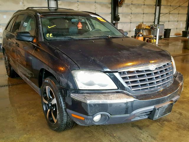 2C8GF68414R299936 - 2004 CHRYSLER PACIFICA BLACK photo 1