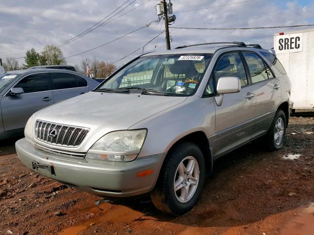 JTJHF10U730304793 - 2003 LEXUS RX 300 SILVER photo 2