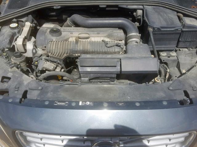 YV1612FS9D2203968 - 2013 VOLVO S60 T5 GRAY photo 7