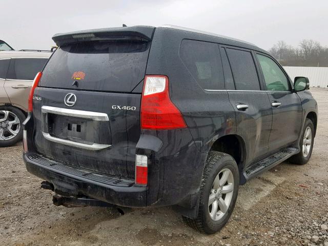 JTJBM7FX3A5015409 - 2010 LEXUS GX BLACK photo 4