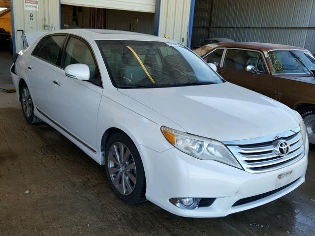 4T1BK3DB2BU393751 - 2011 TOYOTA AVALON BAS WHITE photo 1