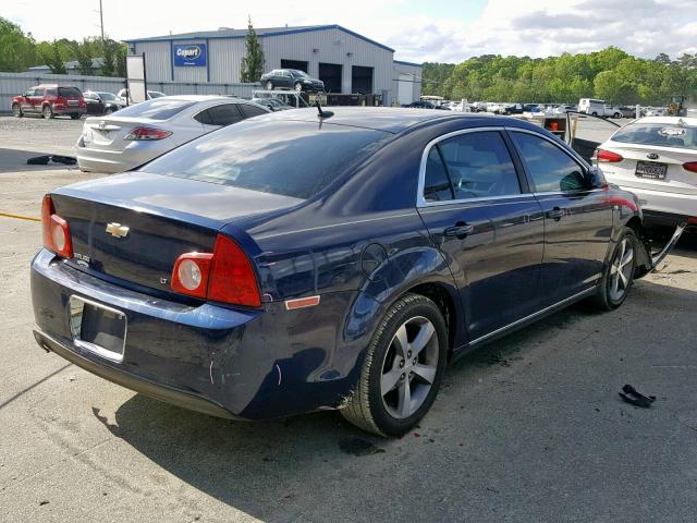 1G1ZJ57B084308372 - 2008 CHEVROLET MALIBU 2LT BLUE photo 4