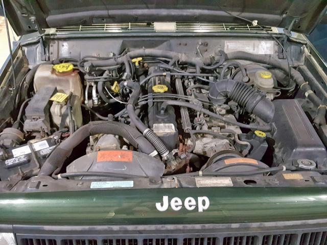 1J4FJ68S0TL288258 - 1996 JEEP CHEROKEE S GREEN photo 7