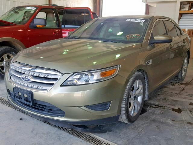 1FAHP2EW9CG128567 - 2012 FORD TAURUS SEL GREEN photo 2