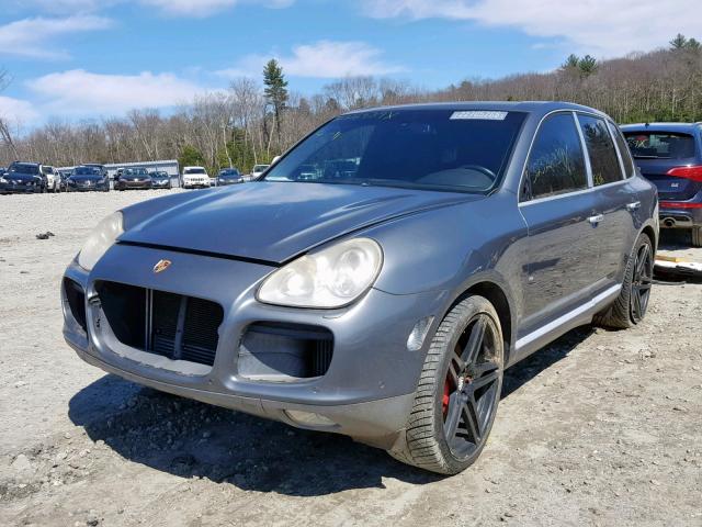 WP1AC29P06LA90585 - 2006 PORSCHE CAYENNE TU GRAY photo 2