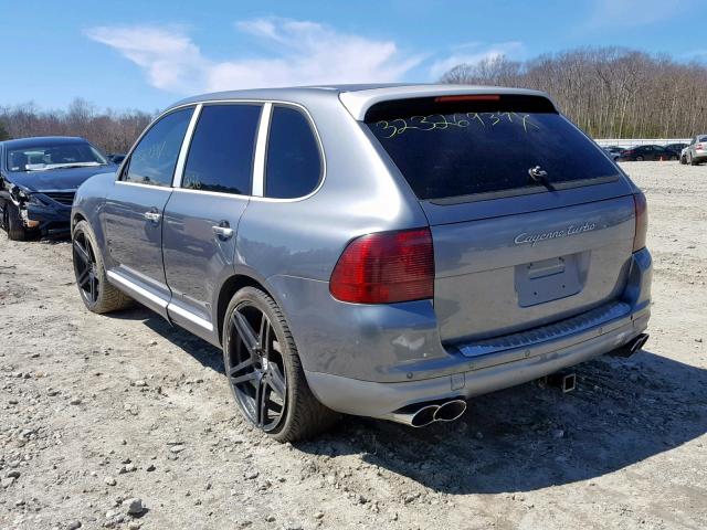 WP1AC29P06LA90585 - 2006 PORSCHE CAYENNE TU GRAY photo 3