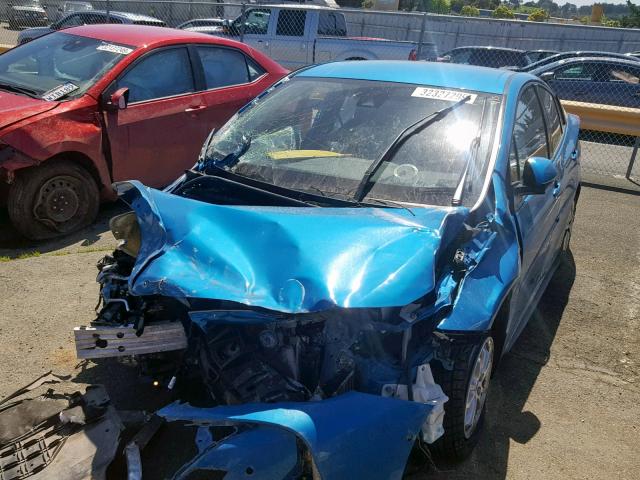 JTDKARFP1H3020072 - 2017 TOYOTA PRIUS PRIM 蓝色 照片 2