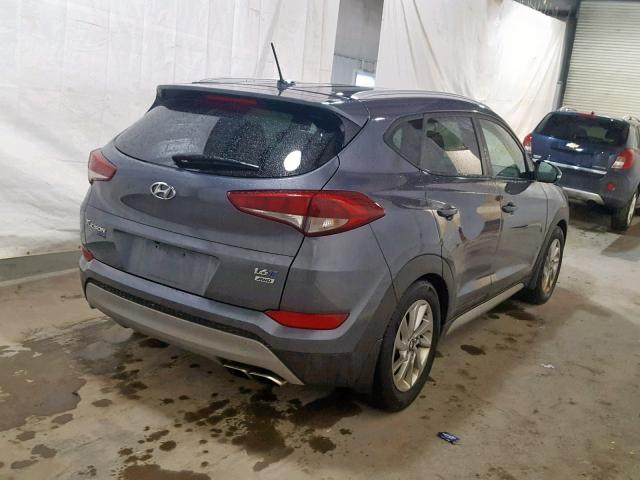 KM8J3CA27HU310840 - 2017 HYUNDAI TUCSON LIM GRAY photo 4