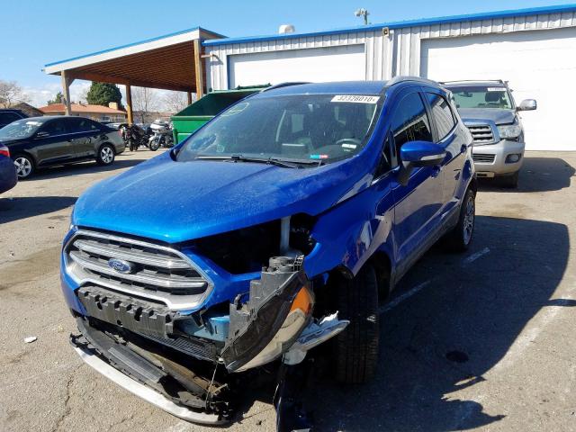 MAJ6P1WL8JC177608 - 2018 FORD ECOSPORT TITANIUM  photo 2