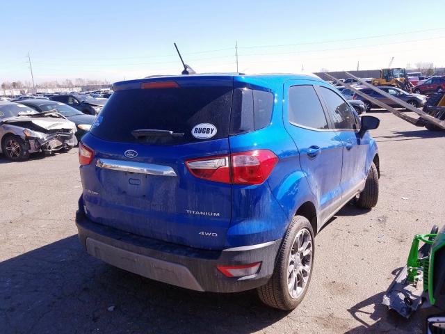 MAJ6P1WL8JC177608 - 2018 FORD ECOSPORT TITANIUM  photo 4