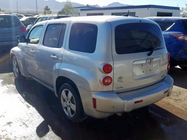 3GNBAAFW4BS638293 - 2011 CHEVROLET HHR LS ვერცხლისფერი ფოტო 3