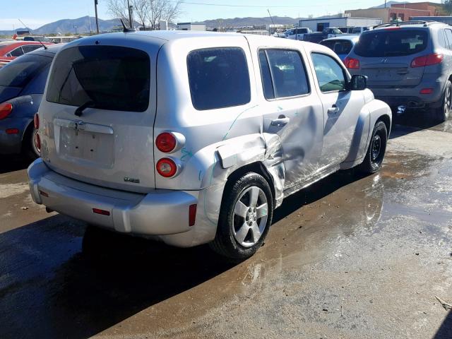 3GNBAAFW4BS638293 - 2011 CHEVROLET HHR LS ვერცხლისფერი ფოტო 4