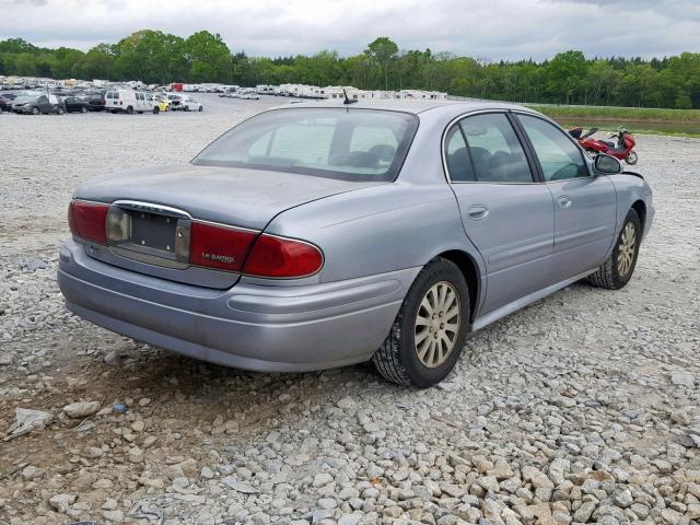 1G4HP54KX5U204095 - 2005 BUICK LESABRE CU BLUE photo 4