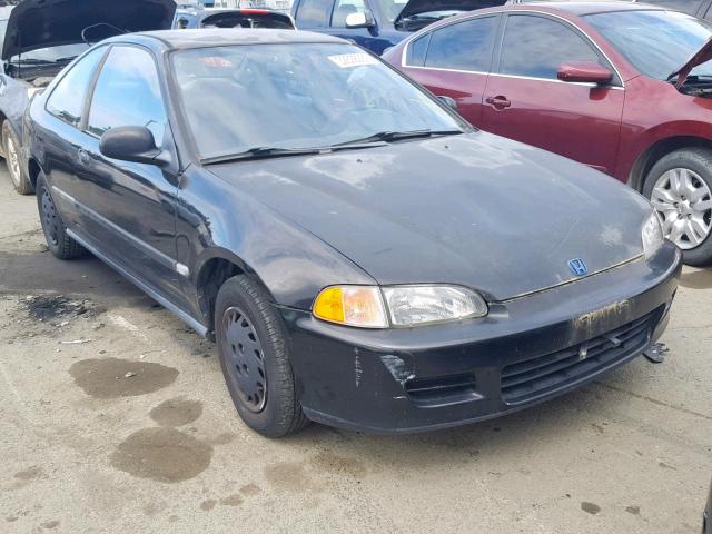 2HGEJ2227RH523863 - 1994 HONDA CIVIC DX BLACK photo 1