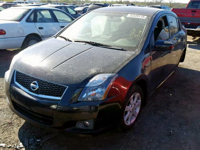 3N1AB6AP7AL725938 - 2010 NISSAN SENTRA 2.0 BLACK photo 2