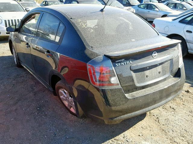 3N1AB6AP7AL725938 - 2010 NISSAN SENTRA 2.0 BLACK photo 3