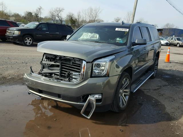 1GKS2HKJ7JR252434 - 2018 GMC YUKON XL D GRAY photo 2