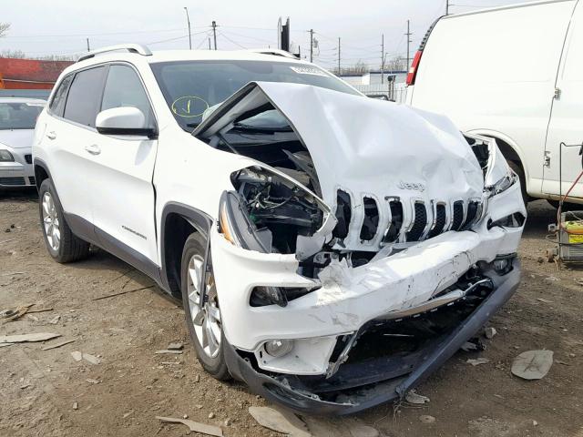 1C4PJMDB2GW262222 - 2016 JEEP CHEROKEE L WHITE photo 1