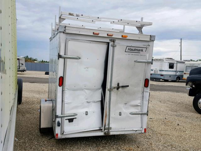 16HCB10137G091442 - 2007 HALL TRAILER WHITE photo 3