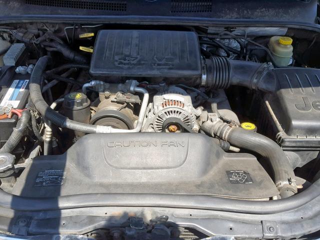 1J4GX48N23C558172 - 2003 JEEP GRAND CHER GREEN photo 7