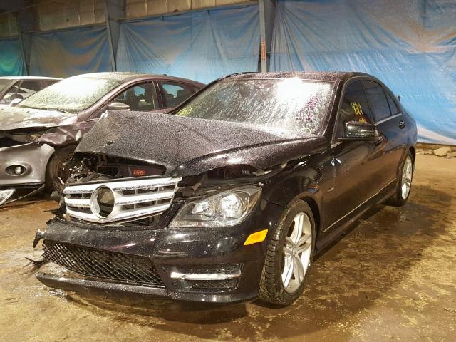 WDDGF4HB2CA724982 - 2012 MERCEDES-BENZ C 250 SILVER photo 2