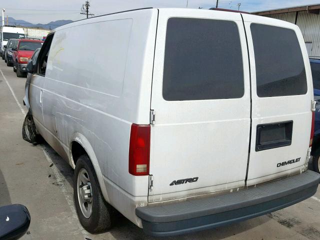 1GCDM19XX5B133727 - 2005 CHEVROLET ASTRO WHITE photo 3