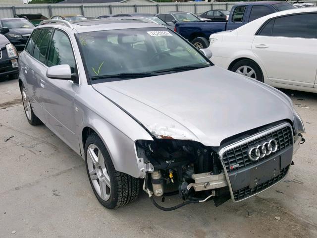 WAUKF78E58A011238 - 2008 AUDI A4 2.0T AV SILVER photo 1