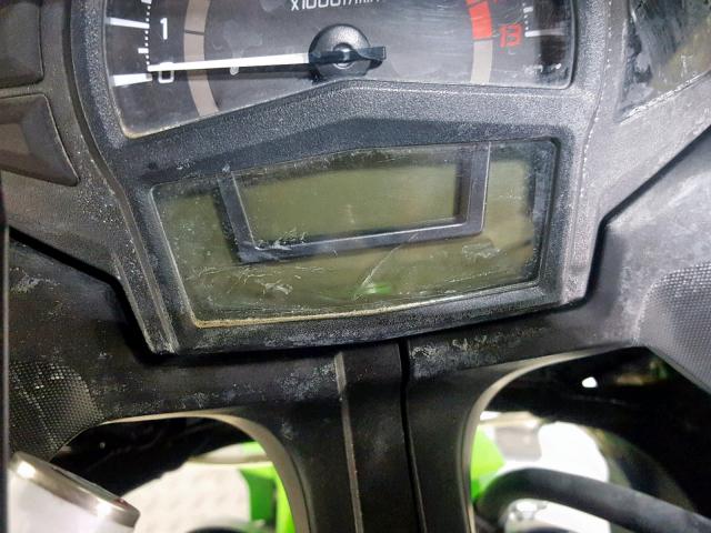 JKAEXEE17GDA20956 - 2016 KAWASAKI EX650 E GREEN photo 10