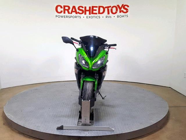 JKAEXEE17GDA20956 - 2016 KAWASAKI EX650 E GREEN photo 3