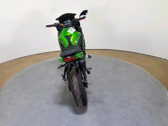 JKAEXEE17GDA20956 - 2016 KAWASAKI EX650 E GREEN photo 9