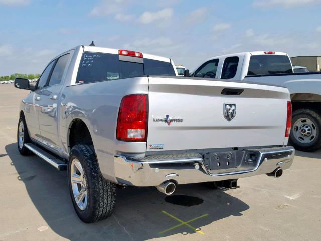 1C6RR6LT0JS239096 - 2018 RAM 1500 SLT SILVER photo 3