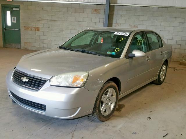 1G1ZT58N37F294196 - 2007 CHEVROLET MALIBU LT SILVER photo 2