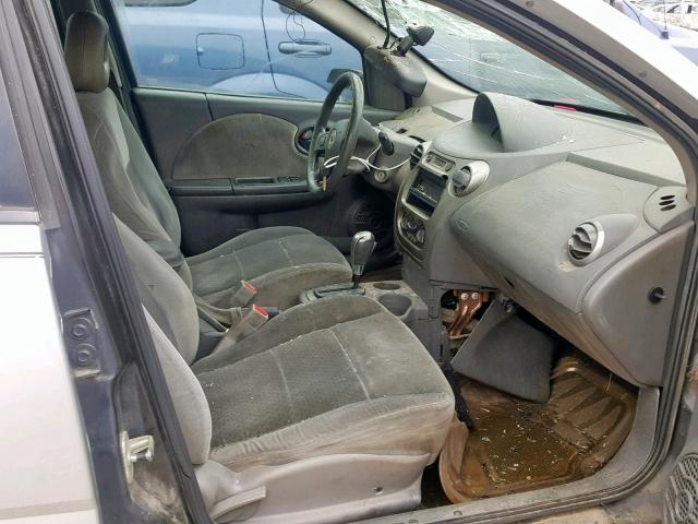 1G8AL52F35Z133939 - 2005 SATURN ION LEVEL GRAY photo 5