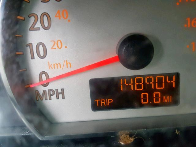 1G8AL52F35Z133939 - 2005 SATURN ION LEVEL GRAY photo 8