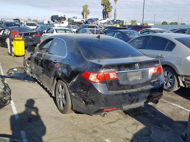 JH4CU2F86EC003242 - 2014 ACURA TSX SE BLACK photo 3