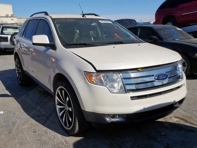 2FMDK39C18BA62524 - 2008 FORD EDGE LIMIT WHITE photo 1