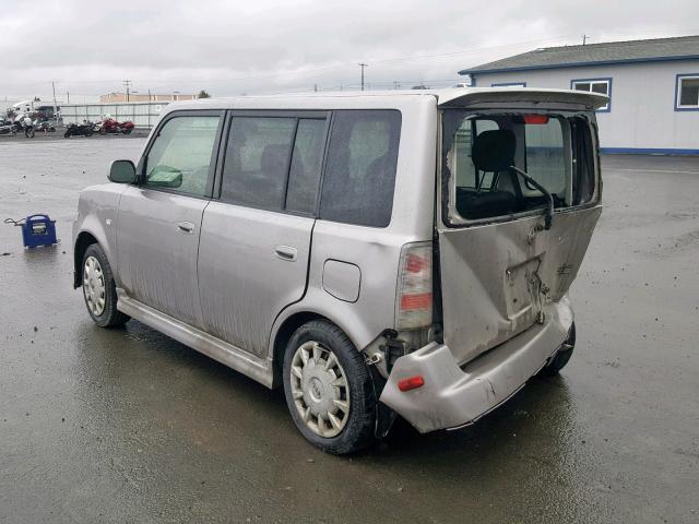 JTLKT324364088131 - 2006 TOYOTA SCION XB 银色 照片 3