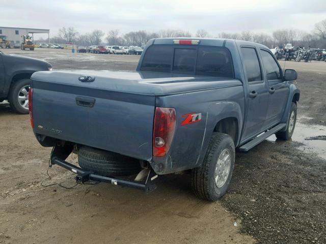 1GCDS136468163519 - 2006 CHEVROLET COLORADO BLUE photo 4