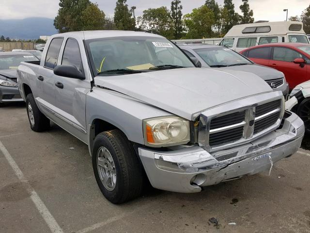 1D7HE58K75S223354 - 2005 DODGE DAKOTA QUA SILVER photo 1