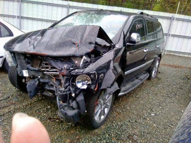 1A8HX58257F567497 - 2007 CHRYSLER ASPEN LIMI BLACK photo 2