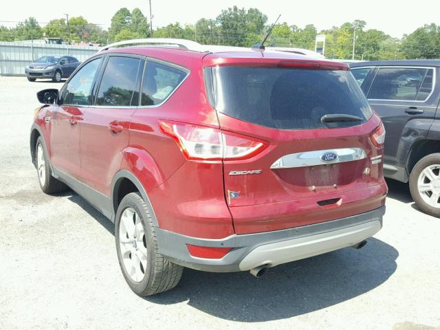 1FMCU0J90EUA81754 - 2014 FORD ESCAPE TIT RED photo 3