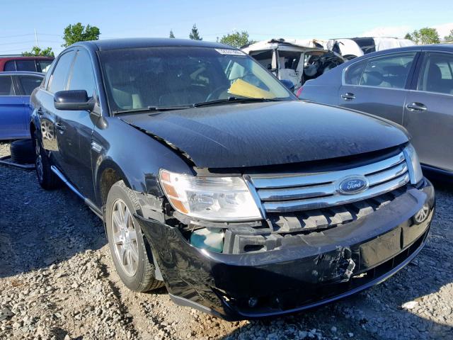 1FAHP27W88G113336 - 2008 FORD TAURUS SEL BLACK photo 1