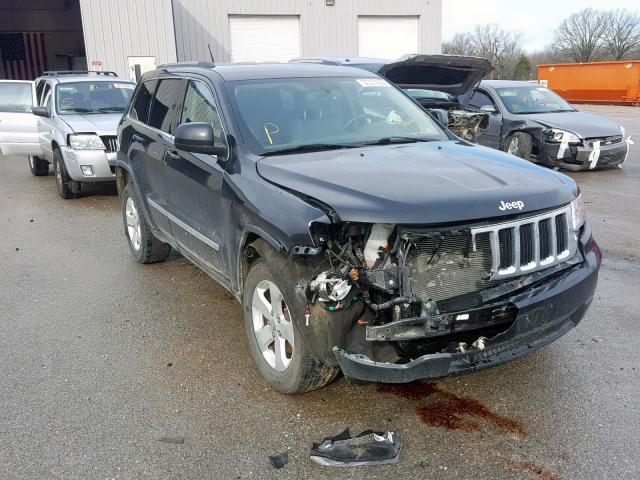 1C4RJEAG3DC616406 - 2013 JEEP GRAND CHER BLACK photo 1