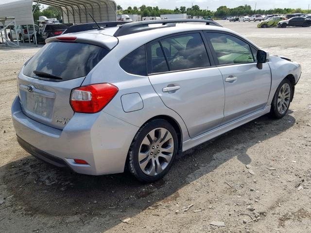 JF1GPAL60E8213027 - 2014 SUBARU IMPREZA SP SILVER photo 4