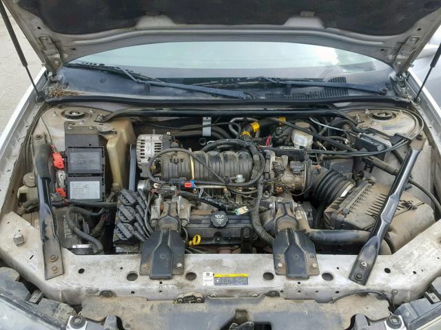 2G1WH52K539153345 - 2003 CHEVROLET IMPALA LS SILVER photo 7