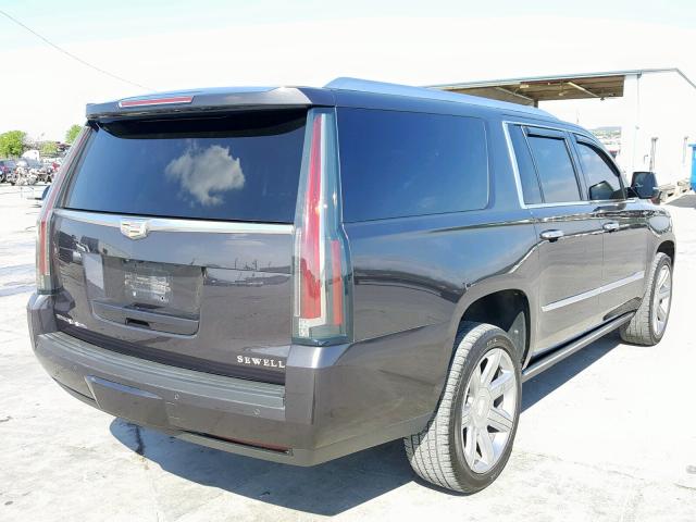 1GYS3JKJ0GR188627 - 2016 CADILLAC ESCALADE E CHARCOAL photo 4